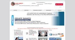 Desktop Screenshot of eurocreditfinance.com